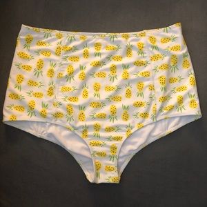 Kortni Jeane Pineapple Swim Bottoms